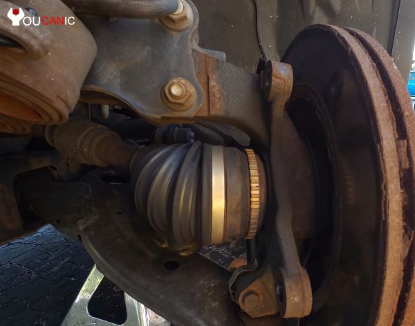 mazda cx-9 front brake caliper replacement