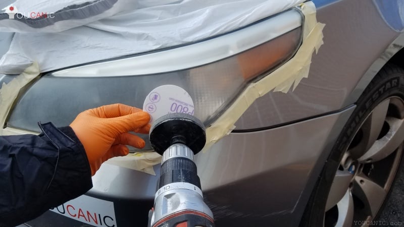 fix restore bmw headlights that look hazy cloudy grey dim ugly oxidized