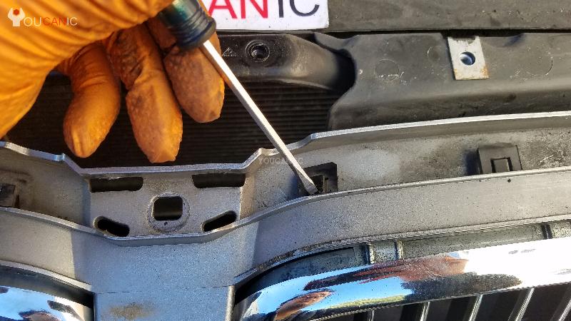 trick on how to remove bmw grill