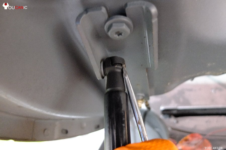 how to replace bmw hood lift support diy guide