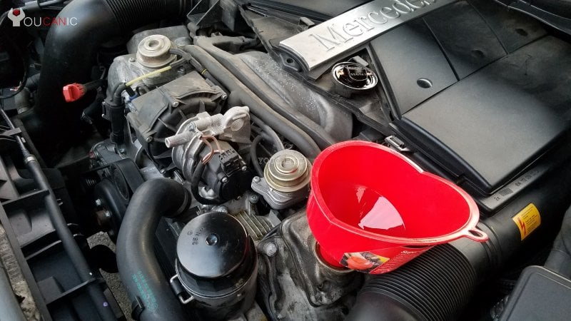 how to change engine oil on MAMO yourself