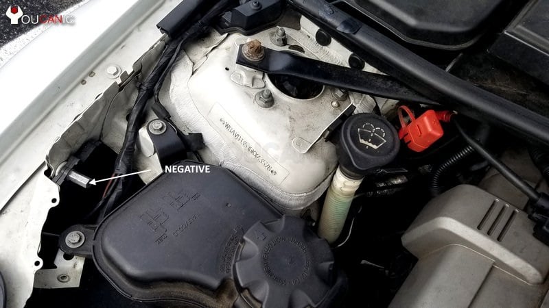 how to jump start 3-Series with jumper cables