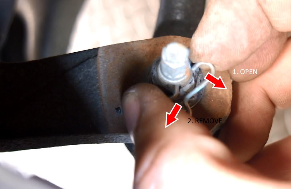 remove cotter pin