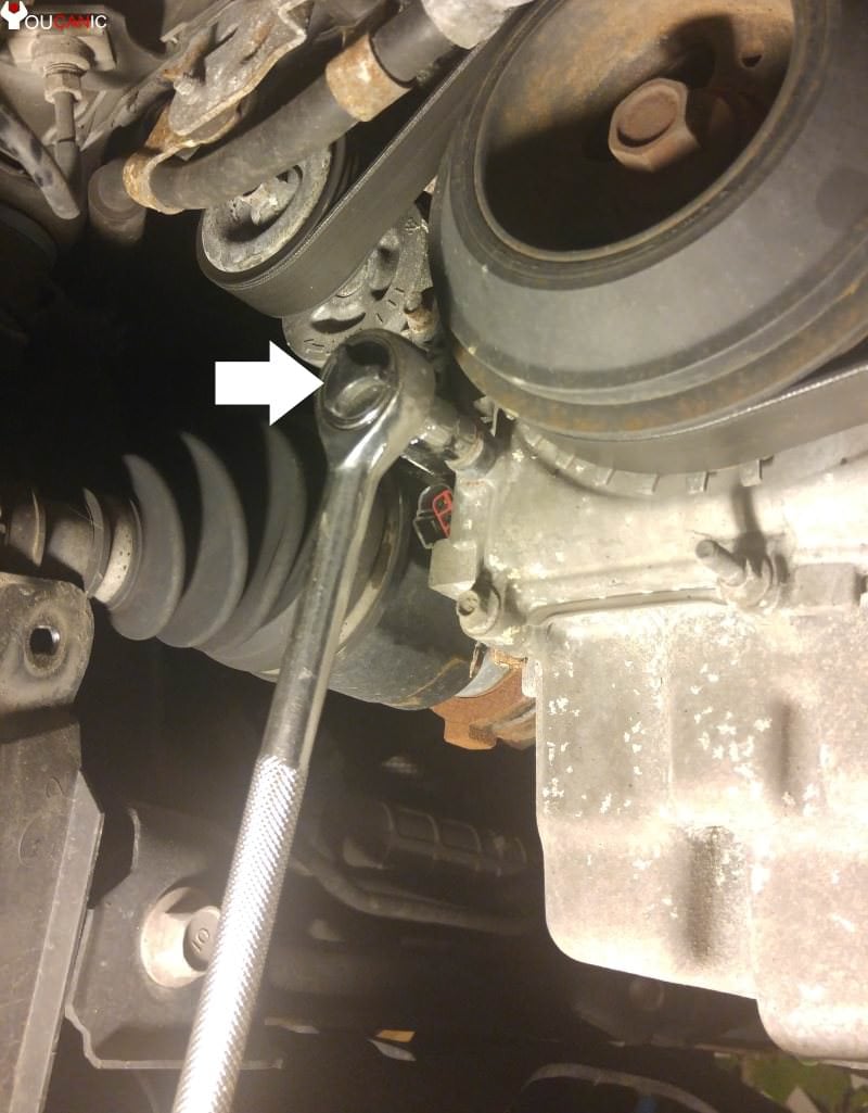 replace- mazda-cps-sensor-by-removing-two-8mm-bolts