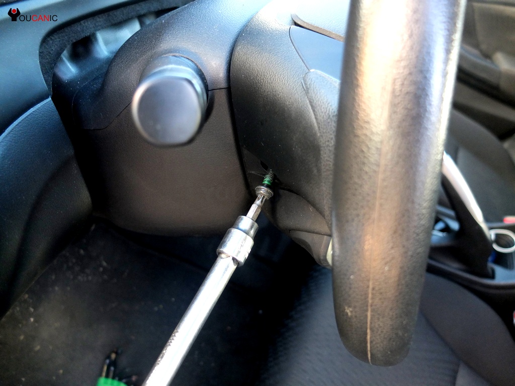 honda airbag removal change screw