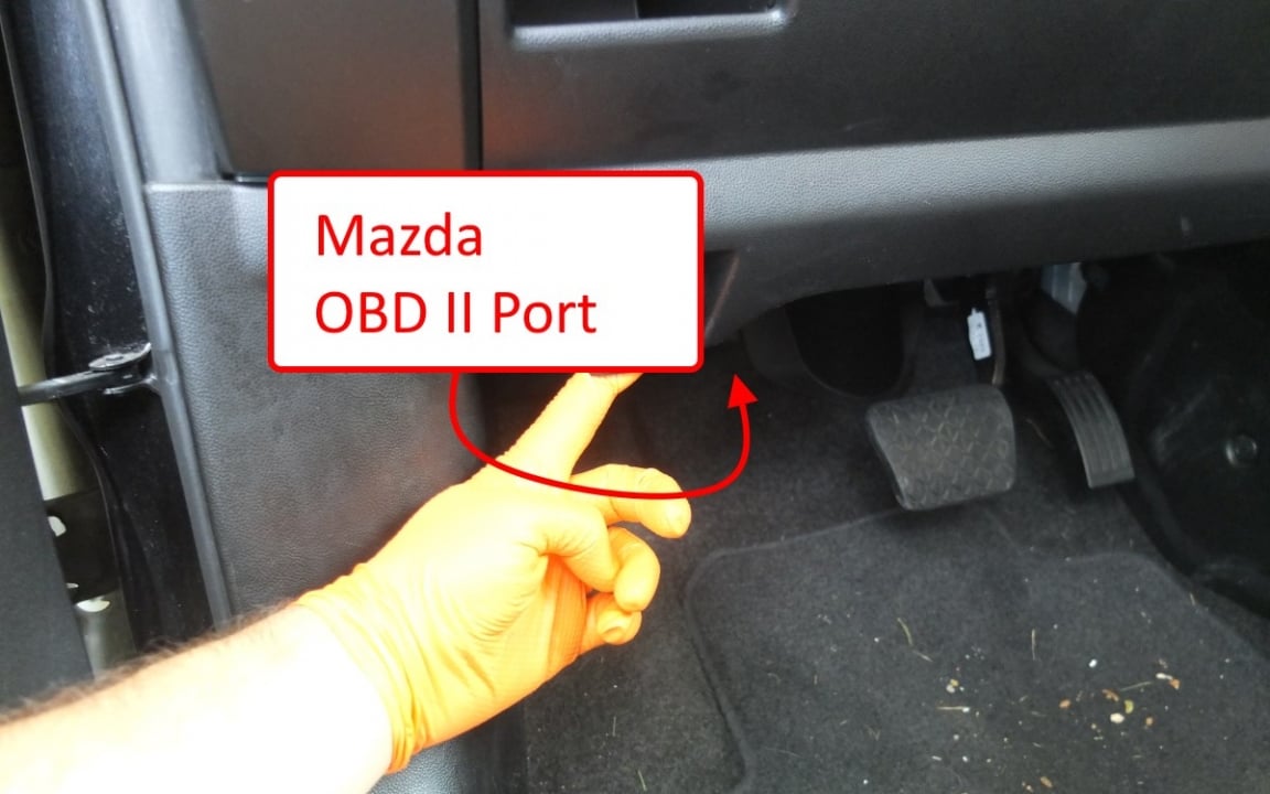diagnose mazda check engine light via the obd2 port