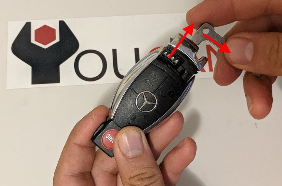 How to change mercedes key battery 