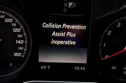Mercedes Collision Prevention Assist Plus Inoperative See Owners Manual
