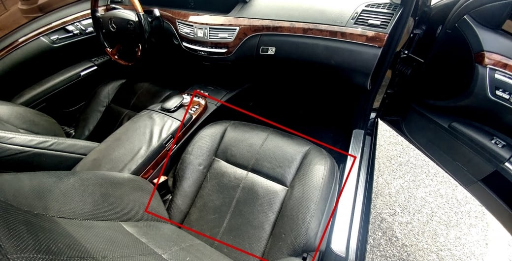Mercedes WSS Weight Sensor Location Passenger Seat