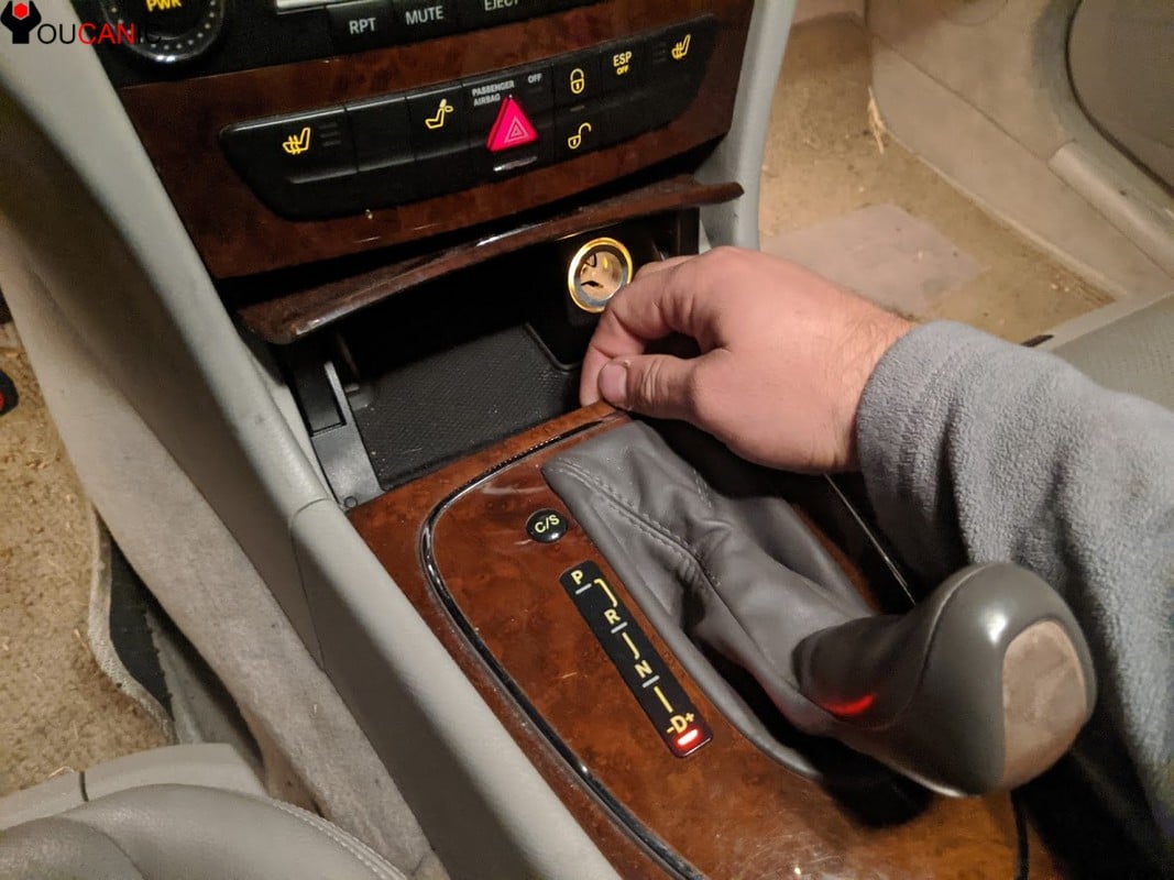Mercedes Shifter Trim Removal