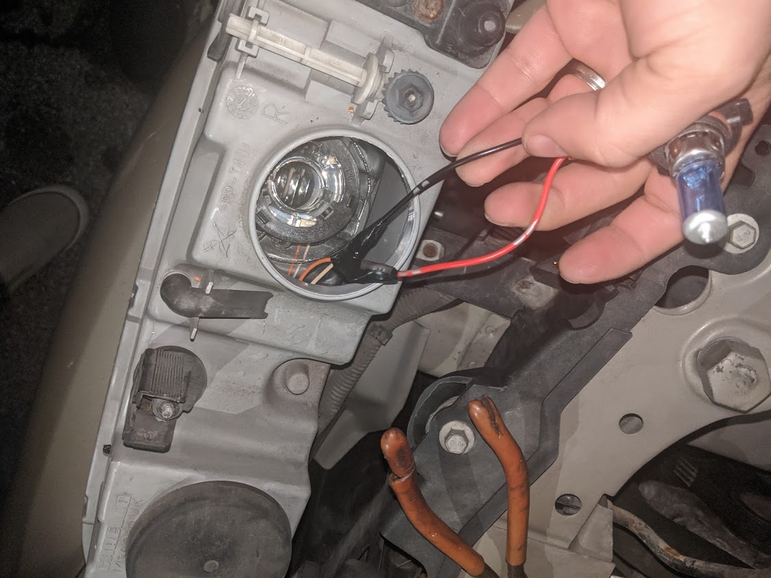 Installed new connector 