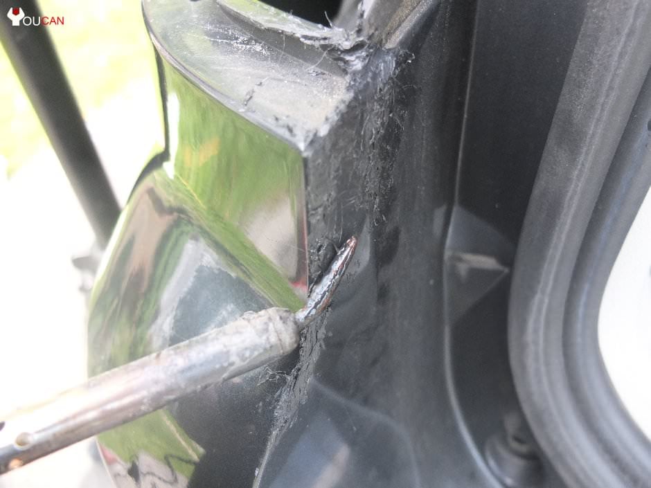 how to fix a damaged bumper