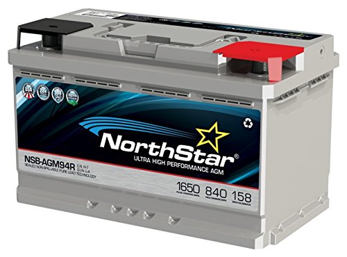 NORTHSTAR Pure Lead Automotive Group 94R (L4) Battery NSB-AGM94R