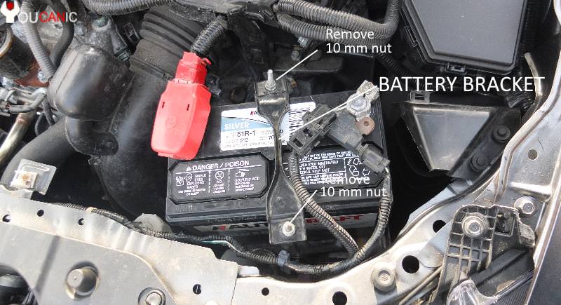 you need a 10 mm wrench to remove car battery