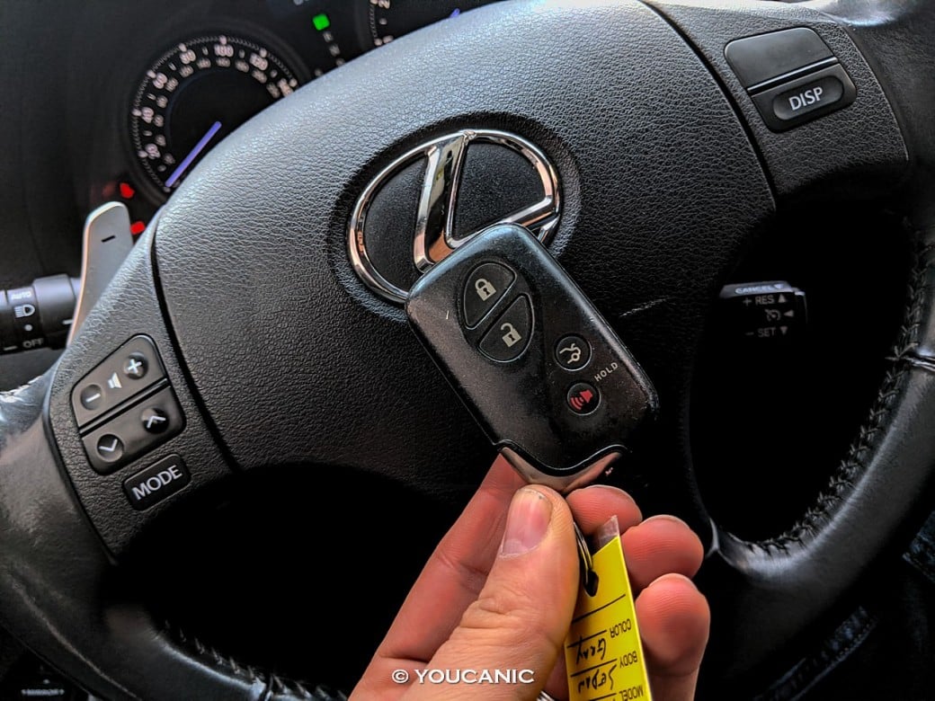 How To Open A Lexus Key How To Open & Jump Start Lexus With Battery Dead