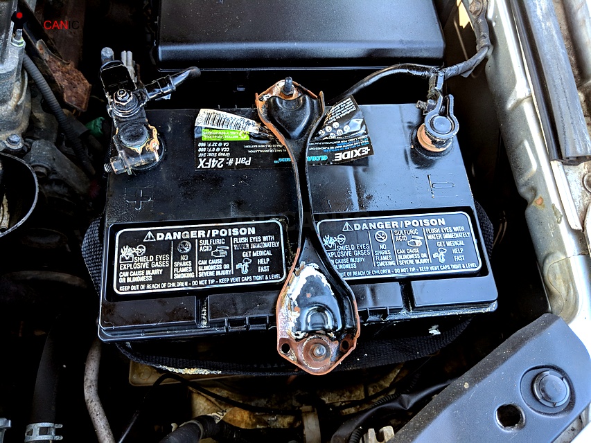 how to charge dead toyota battery