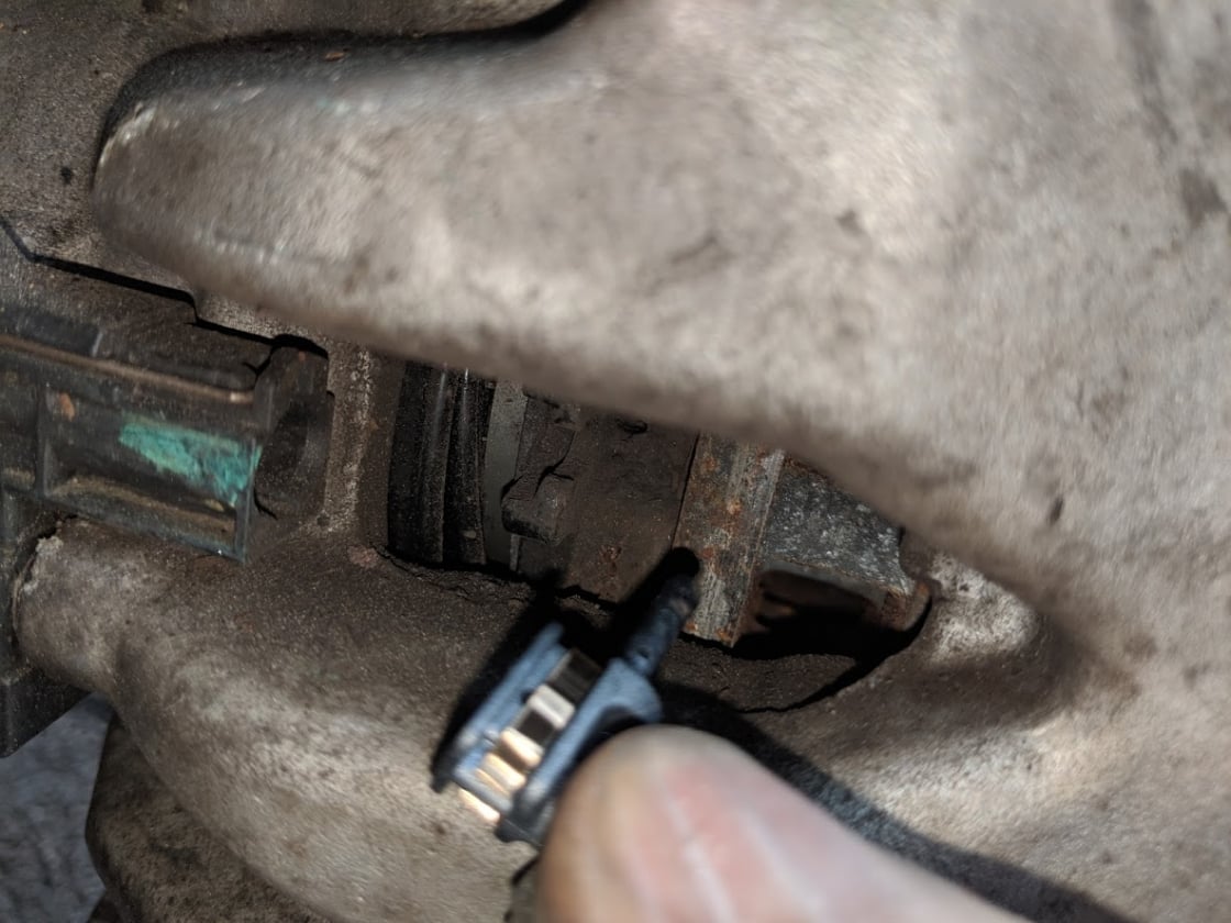 mercedes brake pad wear sensor