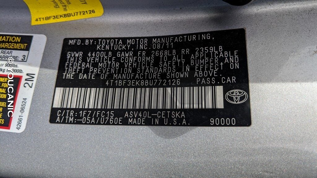 Toyota Camry Made in USA