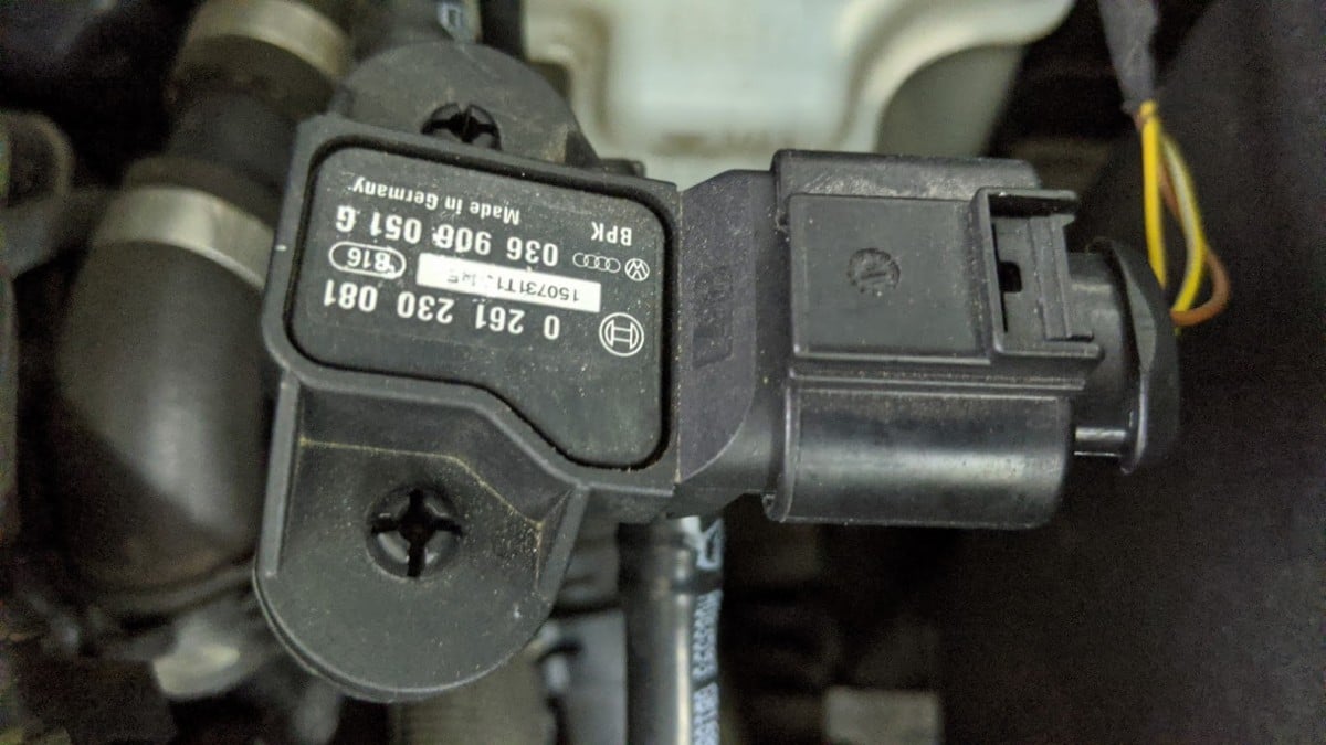 VW P0555 Code due to Brake Booster Pressure Sensor Circuit   