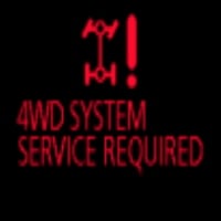 4WD system service required