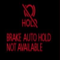 Brake auto hold not available