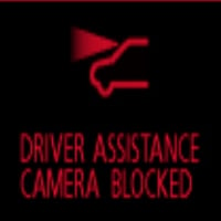Driver assistance camera blocked