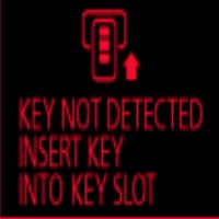 Key not detected insert key into key slot