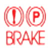 KIA Parking Brake & Brake Fluid Warning Light
