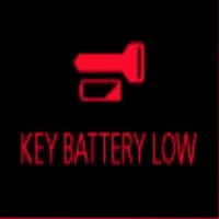 Key battery low