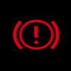 Mazda brake warning light