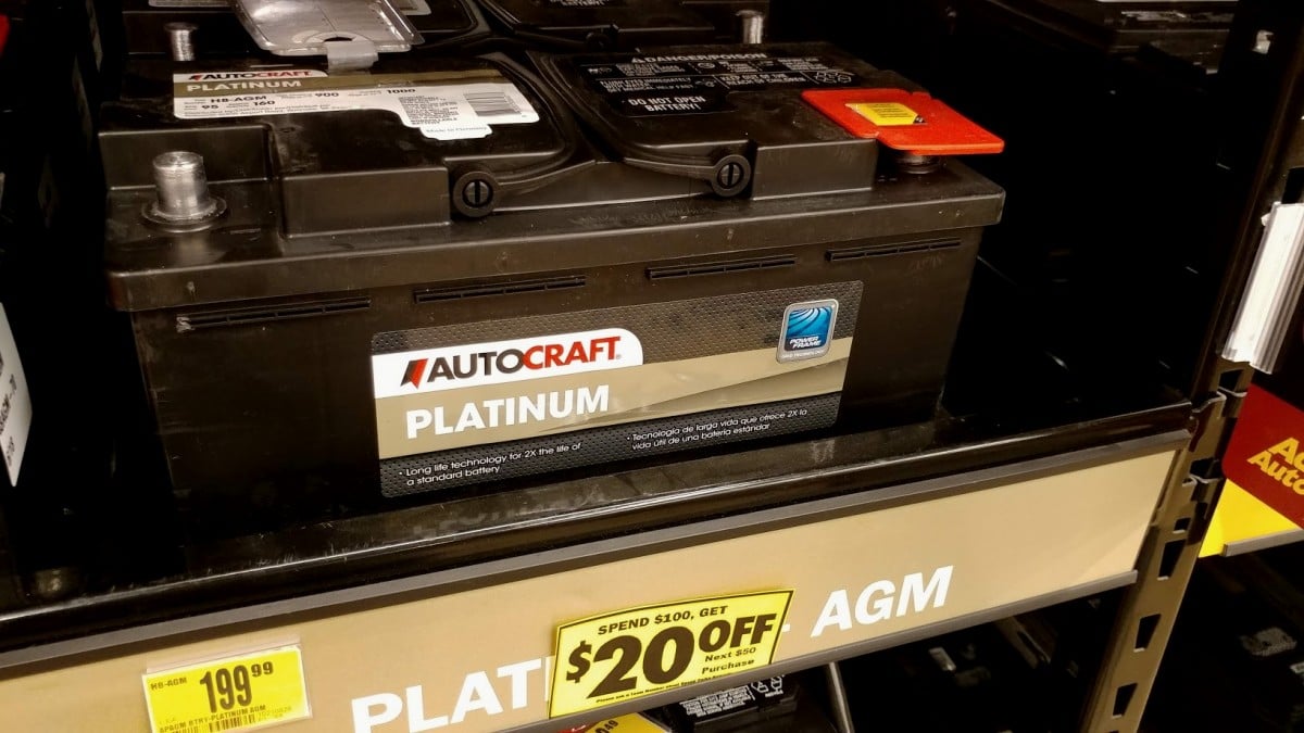 Walmart vs advance auto parts battery