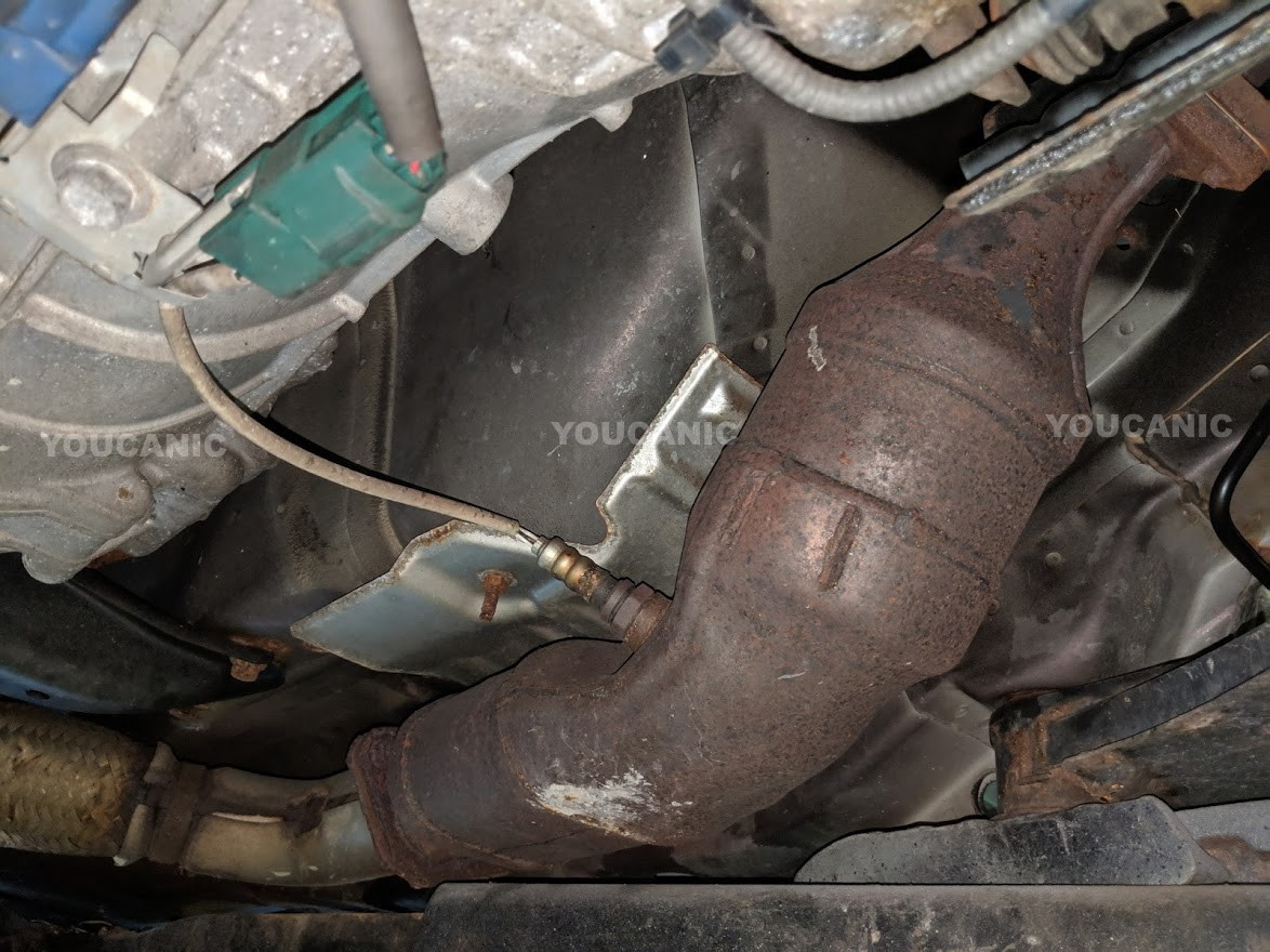 DON'T WELD CATALYTIC CONVERTER TO CAR FRAME