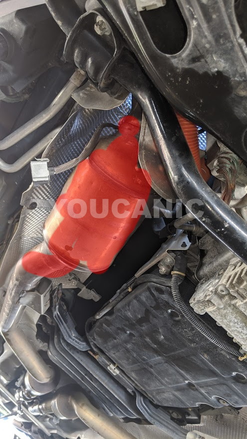 Paint your catalytic converter to prevent theft
