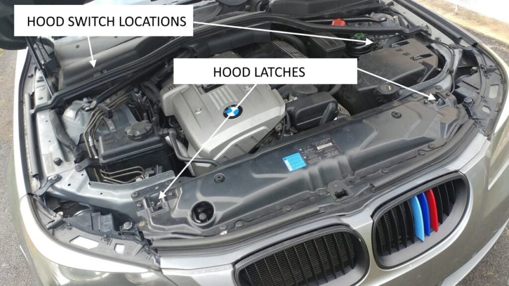 Hood Latch BMW