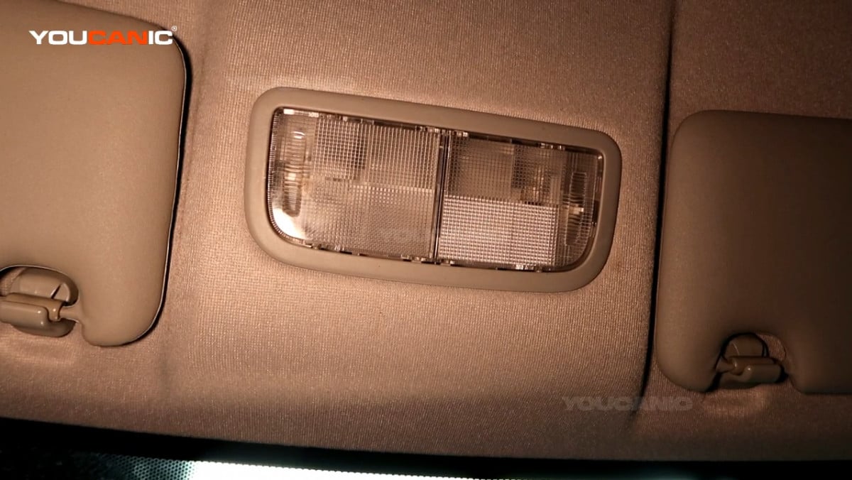 The Map light of the 2011 Honda Fit.